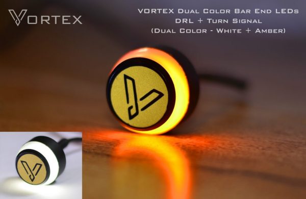 VORTEX | LED Dual Color Bar End Indicators For Royal Enfield