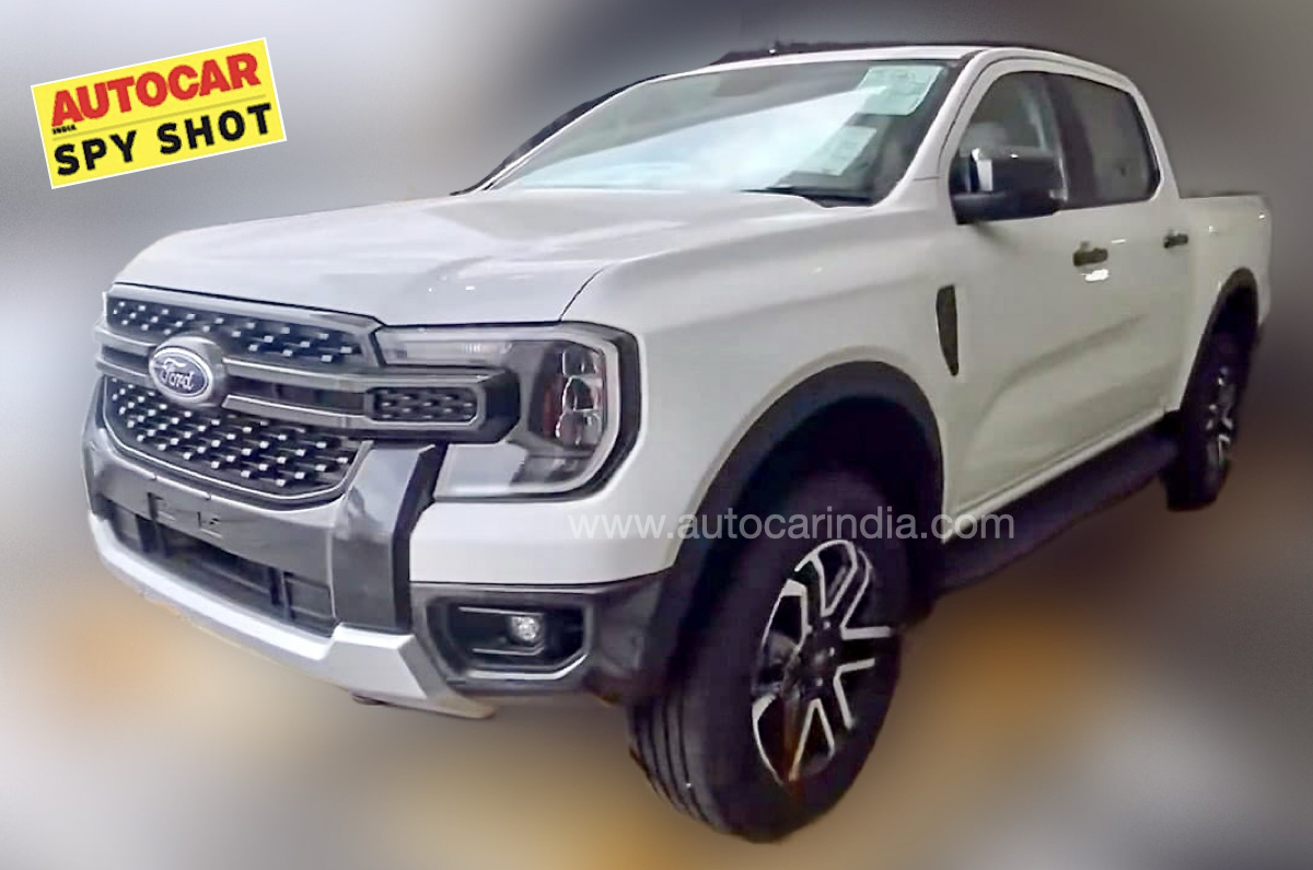 Ford Ranger spied in India 