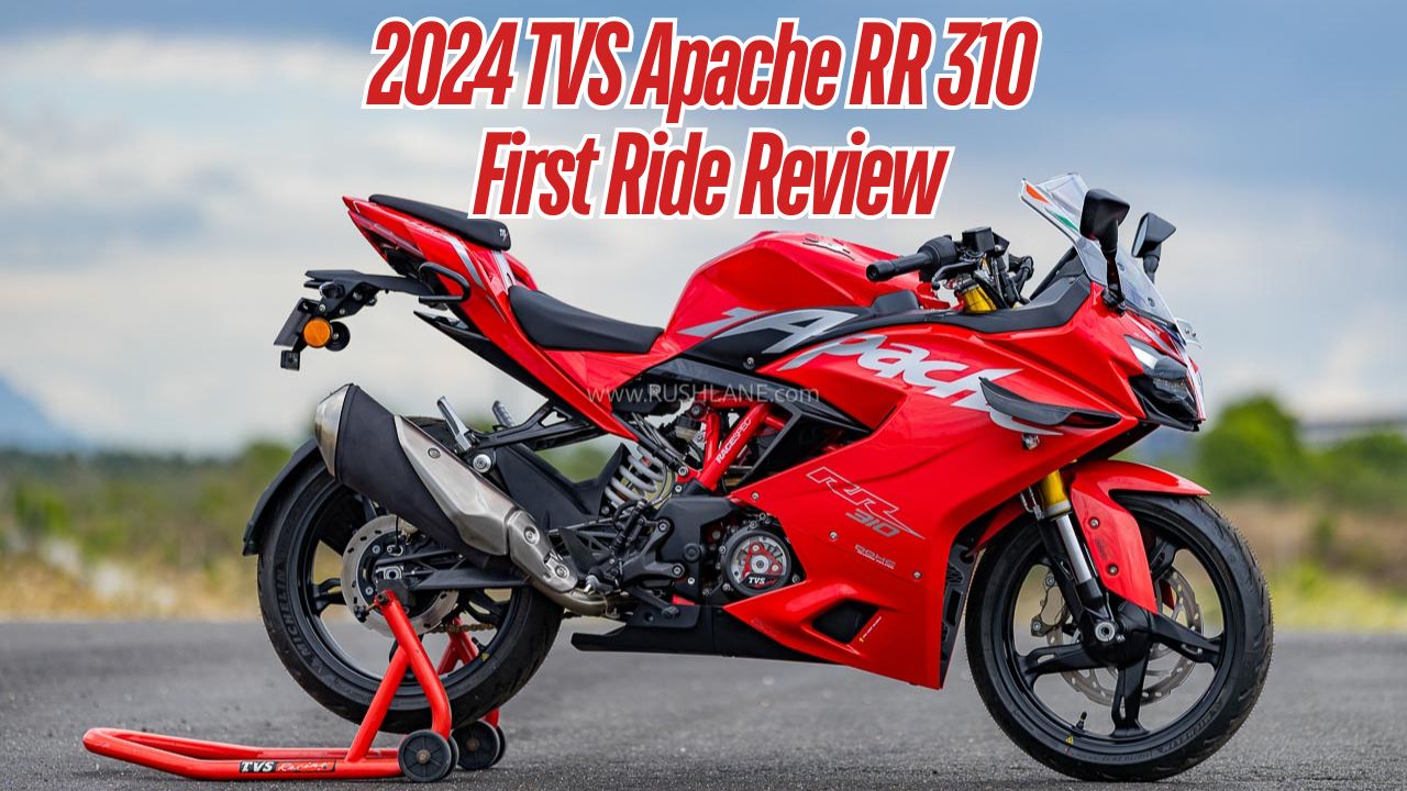 2024 TVS Apache RR 310 First Ride Review – SuperSport Feel For The Masses!