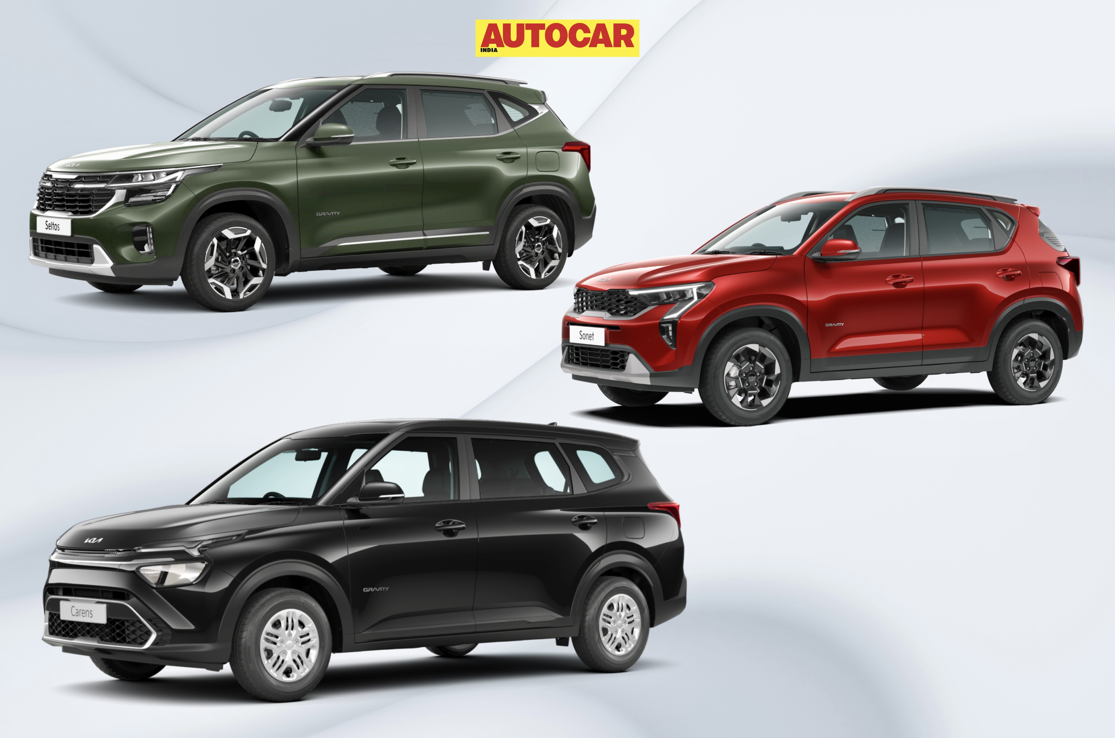 Kia Gravity Edition models