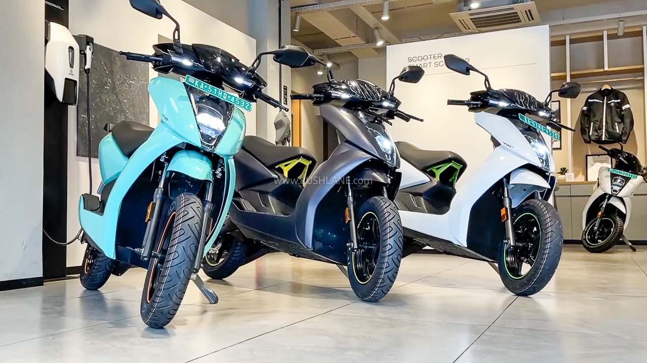 Electric 2W Sales August 2024 – Ola, TVS, Bajaj, Ather, Hero