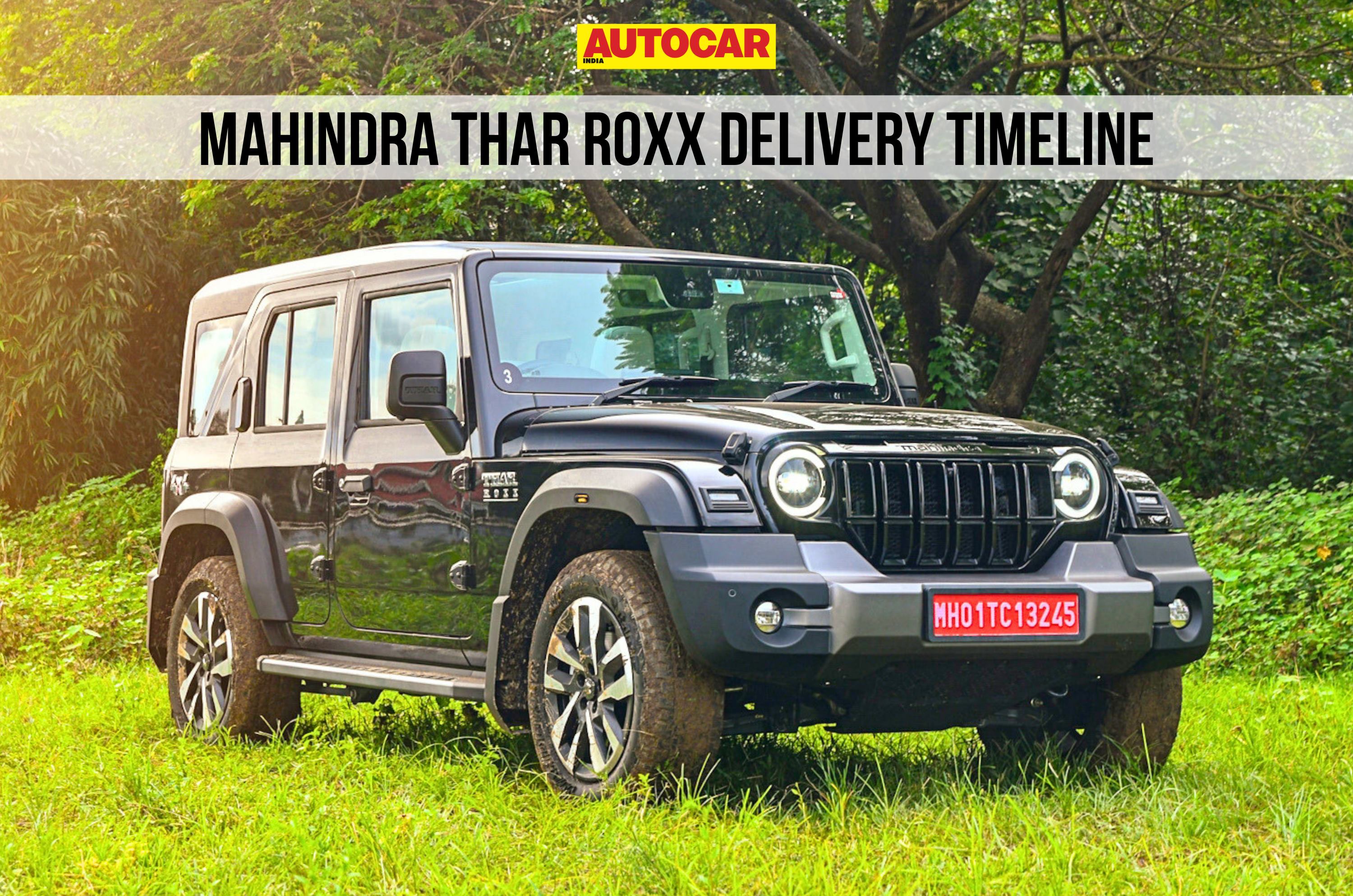 Mahindra Thar Roxx waiting period