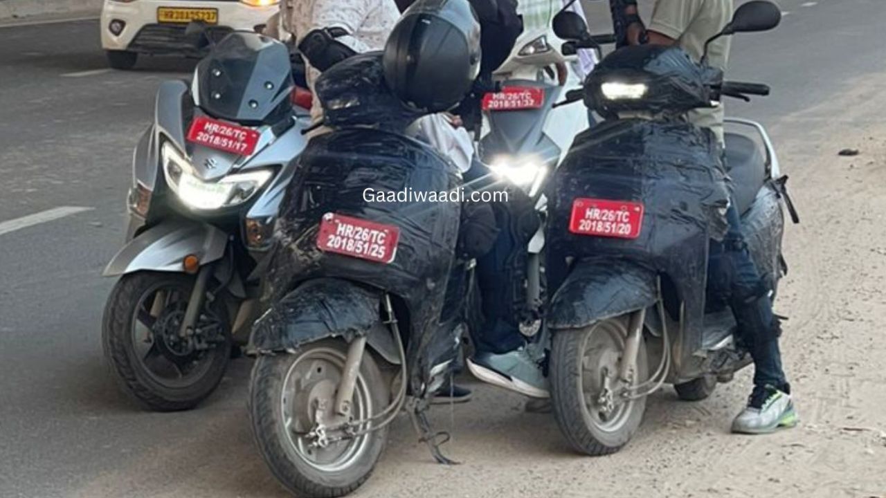 2025 Suzuki Access Base Model Spied – Nearing Production?