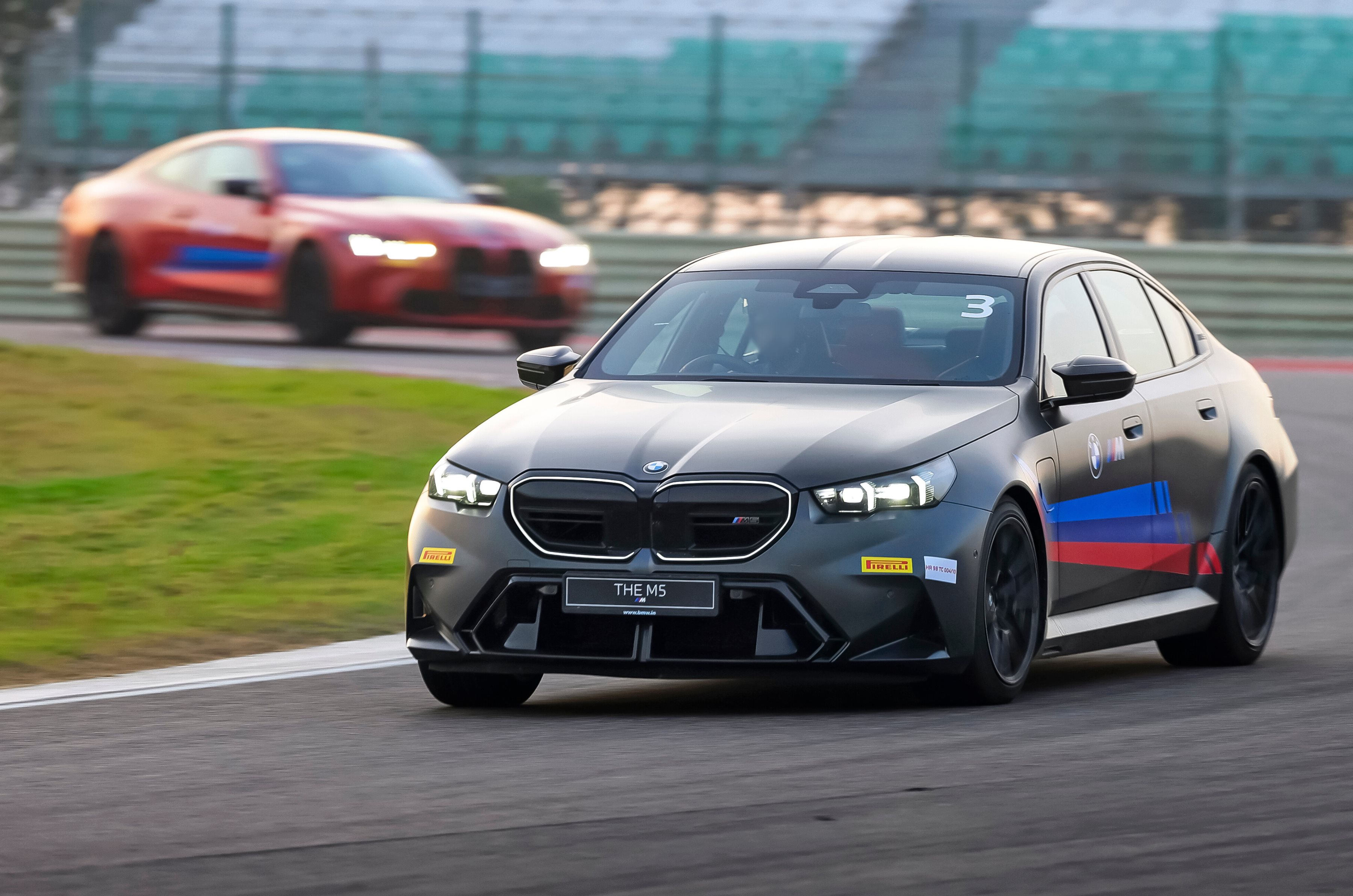 2025 BMW M5 review front action