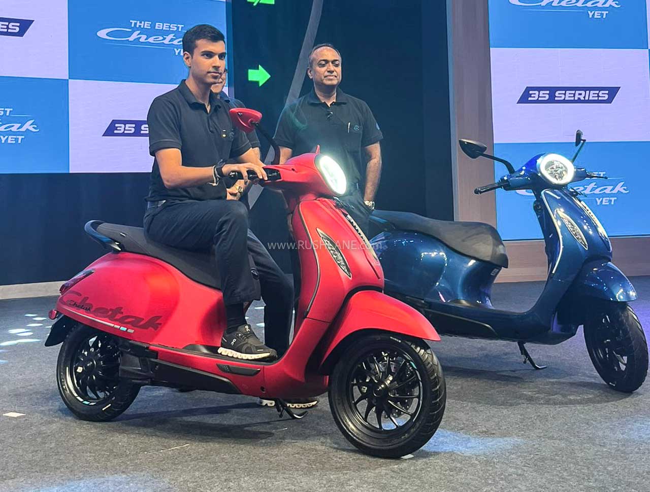 New Bajaj Chetak 35 Series Launched – Boot Space, Larger Battery, More Range