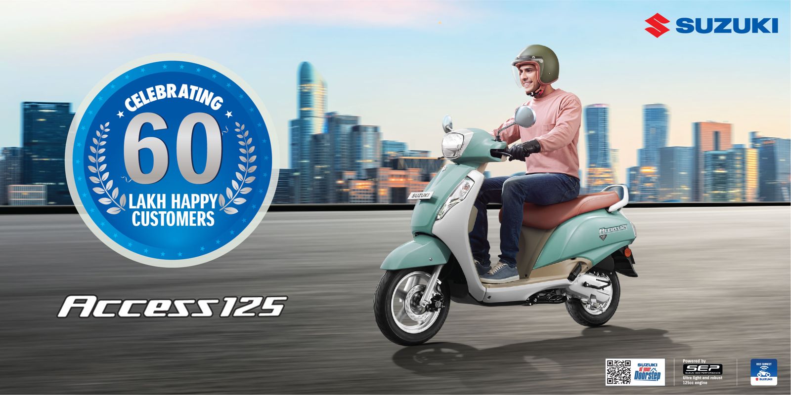 Suzuki Access 125 Production at 60 lakhs: From First to a Favourite