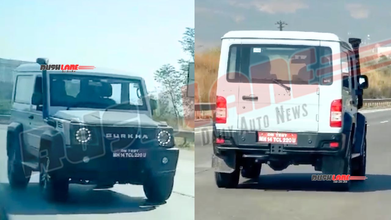 Force Gurkha Base Variant Spied Testing? Thar, Jimny Rivalry Intensified?