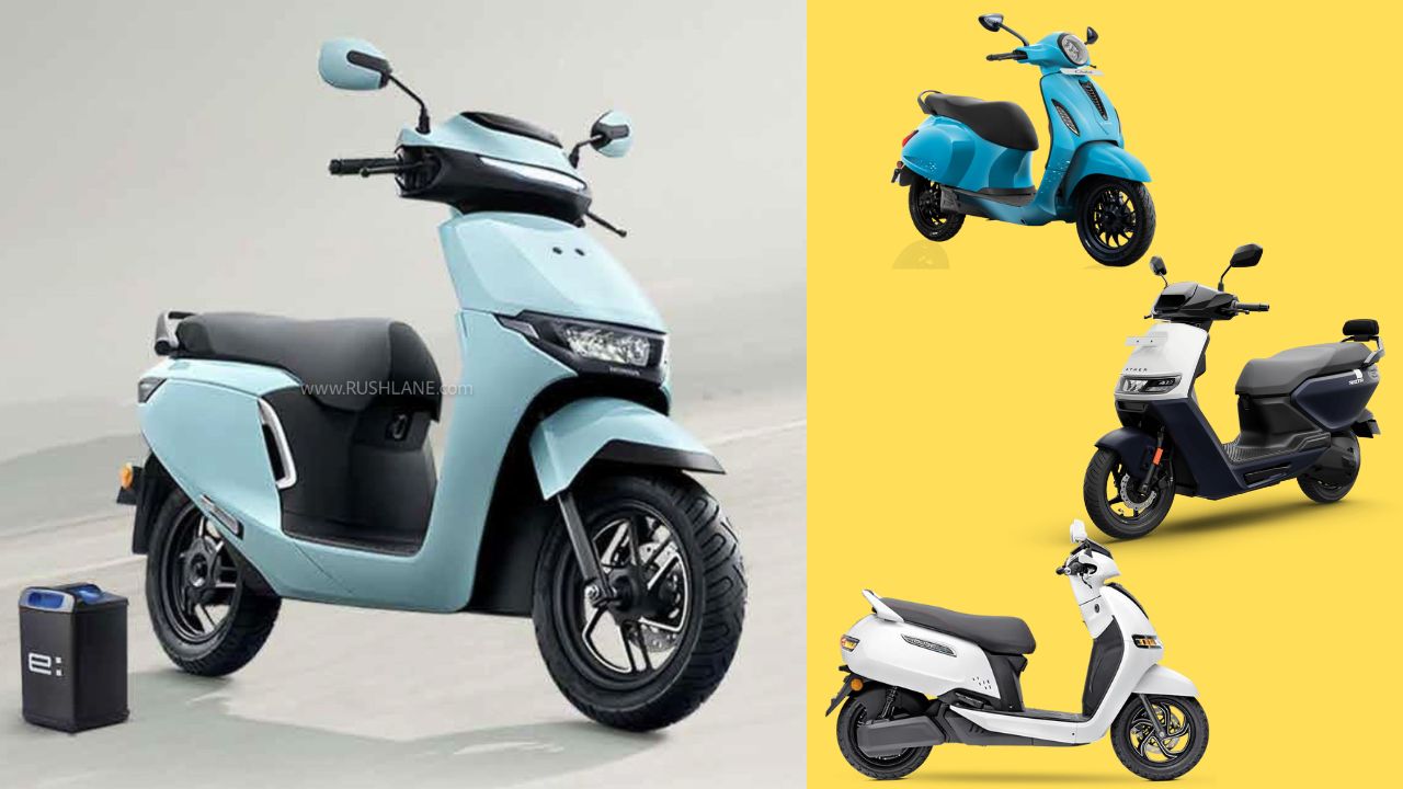 New Honda Electric Scooters Vs Rivals – Activa e, QC1, Rizta, iQube, Chetak