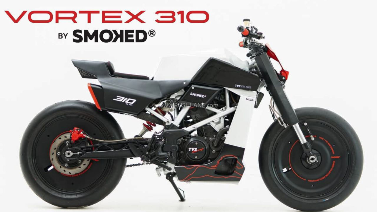 Modified TVS Apache Vortex 310 By Smoked Garage Looks Dope