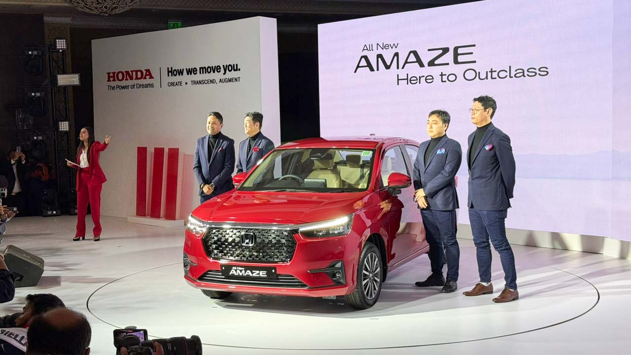 New Honda Amaze Launch Price Rs 7.99 Lakh – Gets 1st-In-Segment ADAS