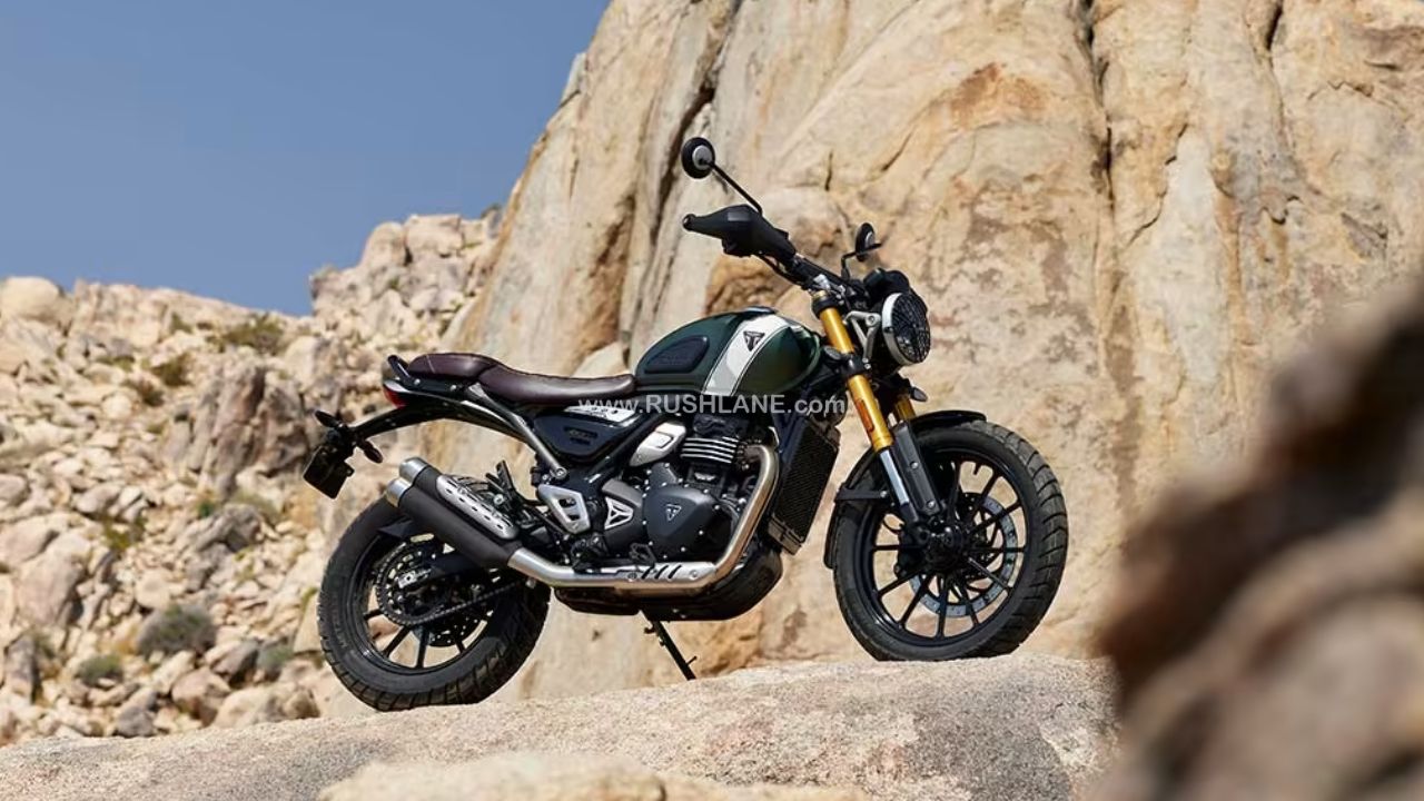 Triumph Scrambler 400X Year-End Benefits – Free Accessories Worth Rs 12.5K