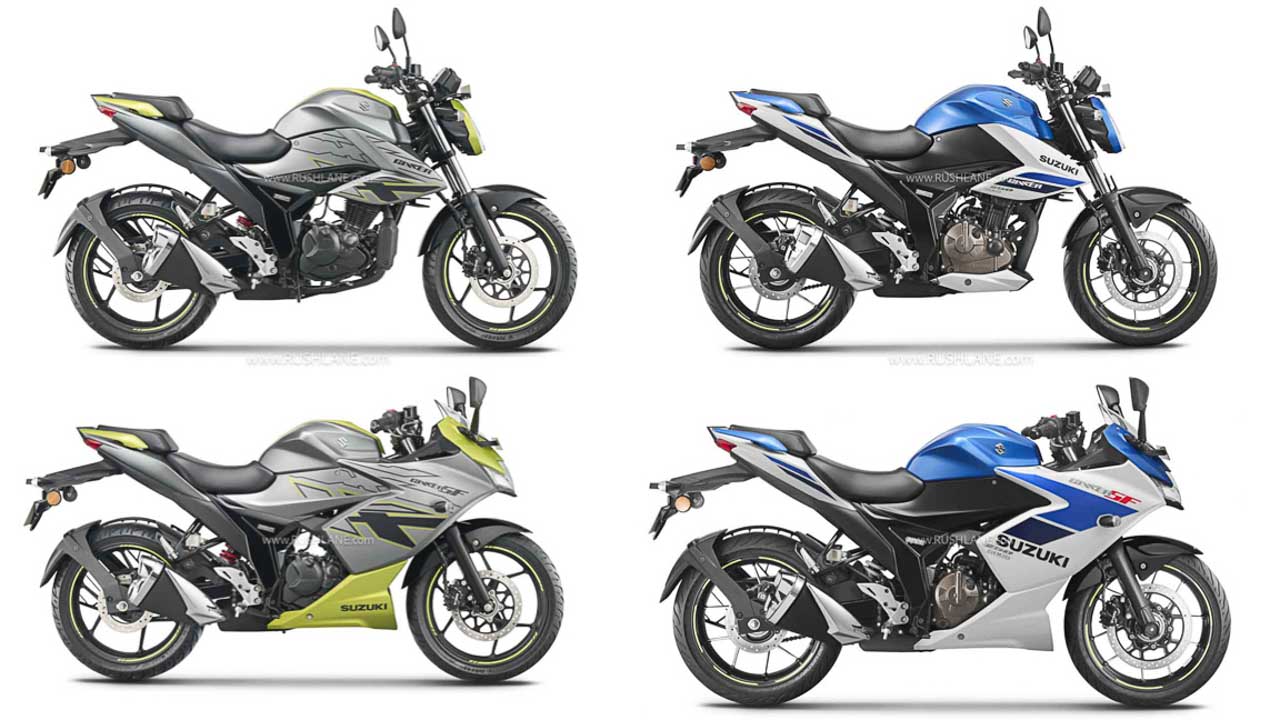 2025 Suzuki Gixxer, V-Strom Range Launched With New Colours – 150cc, 250cc