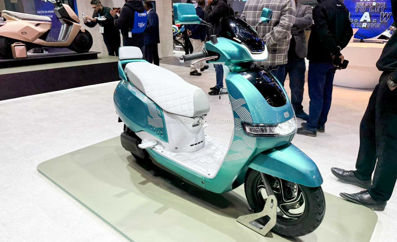 2025 TVS iQube ST Concept Revealed At Auto Expo 2025 – Might Launch Soon