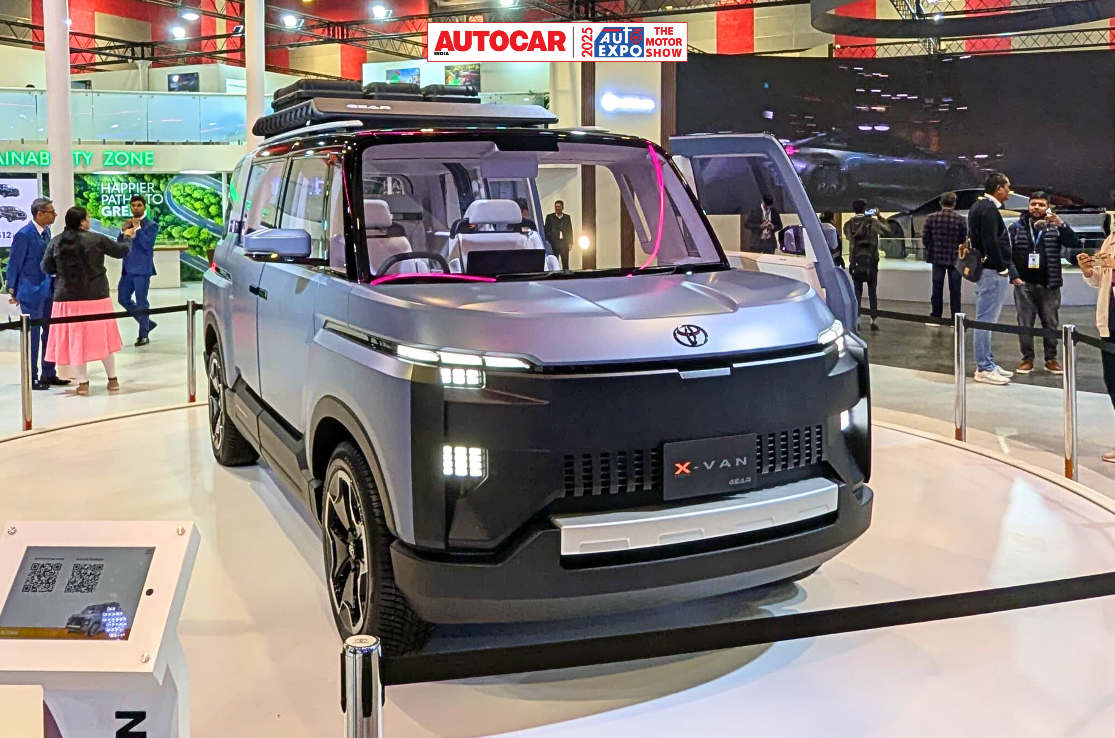 Toyota X-Van concept at Auto Expo 2025