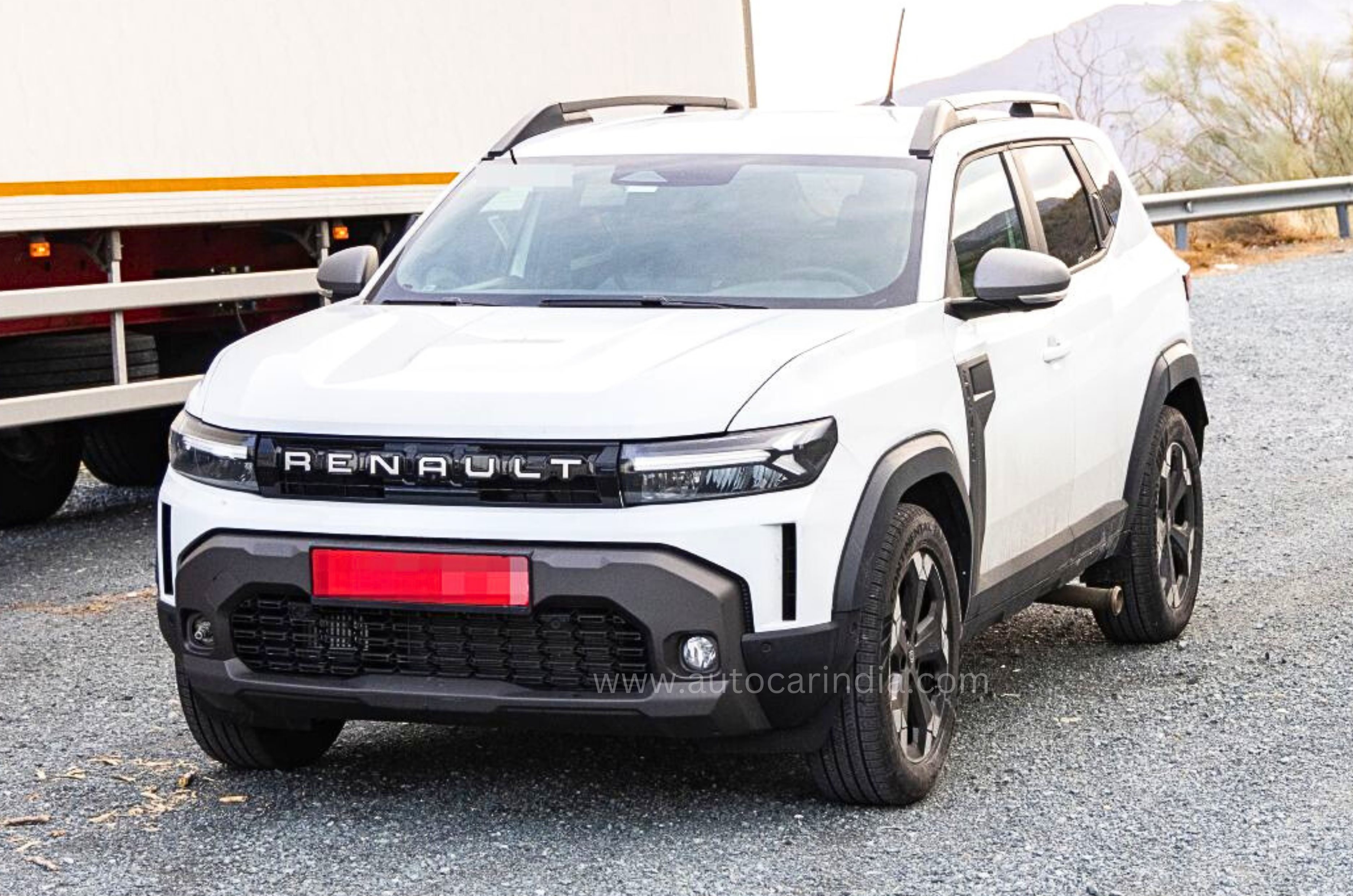 Renault Duster 4X4 LPG test mule.