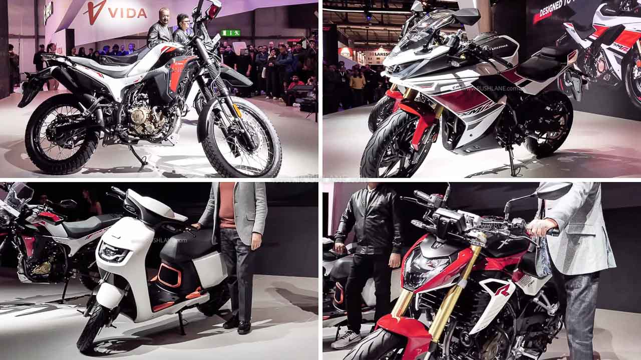 Hero MotoCorp At Bharat Expo 2025 – Xtreme 250R, Xoom 160, Vida Z, Xpulse 210