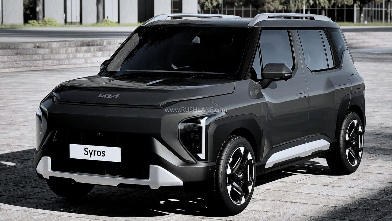 Kia Syros X Line Might Launch By 2025 End With Stealthy Colours