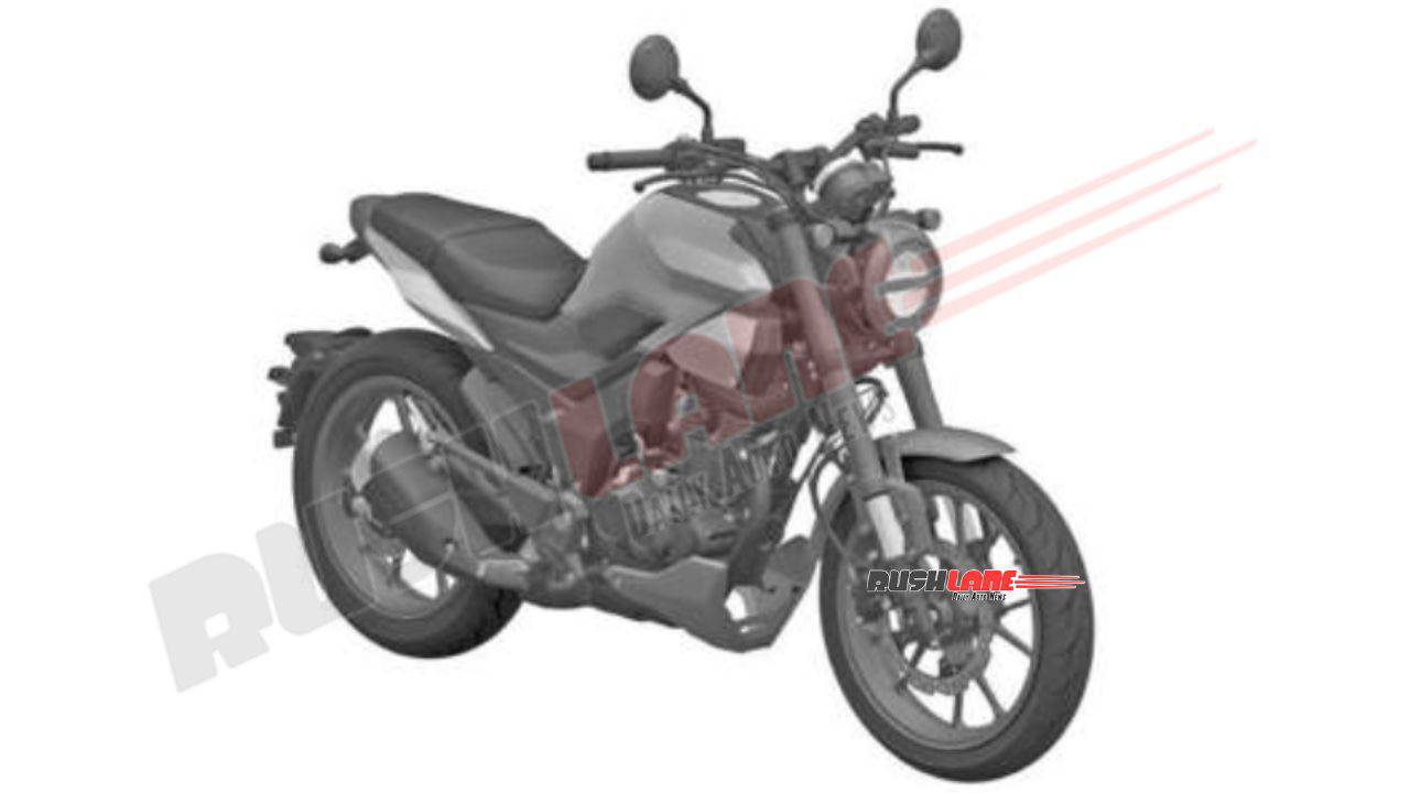 2025 Honda CB300R Patented? Or Is This A New RE Hunter 350 Rival?