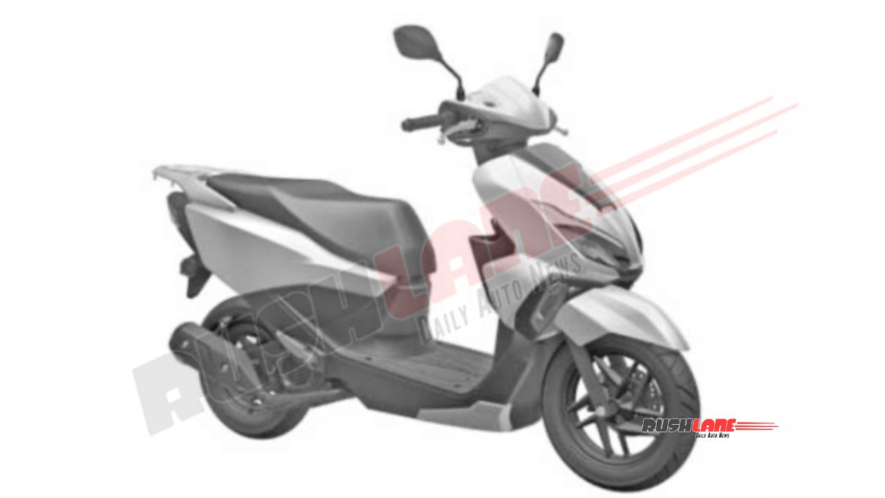 Honda NPF 125 Scooter Patented In India – NTORQ Rival Launch Soon?