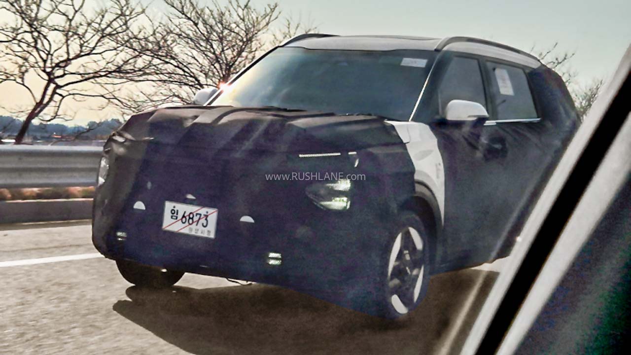 Kia Carens Facelift Testing Continues – Front And Rear Spy Shot