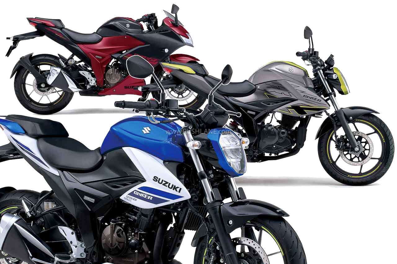 2025 Suzuki Gixxer 150, Gixxer 250, Gixxer SF250 – New Colours, Updates