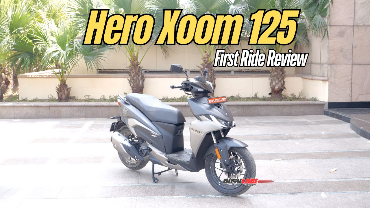 Hero Xoom 125 First Ride Review – Sporty and Comfy!