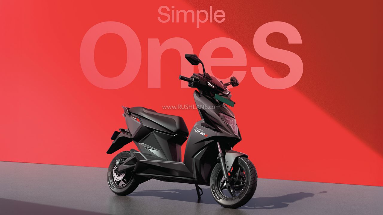 Simple Energy Launches OneS Electric Scooter – 181 Km Range at Rs 1.39 Lakh