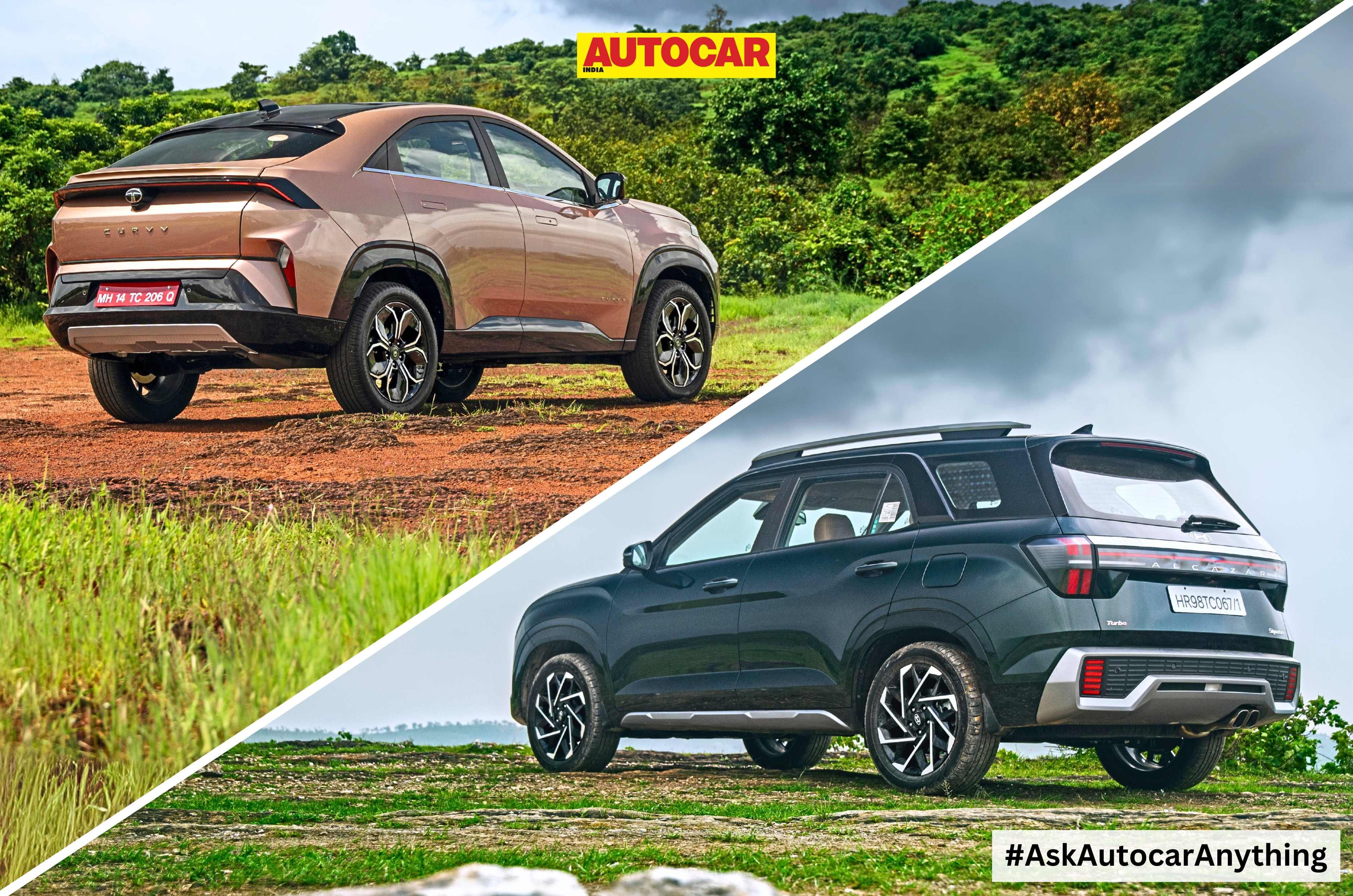 Tata Curvv vs Hyundai Alcazar