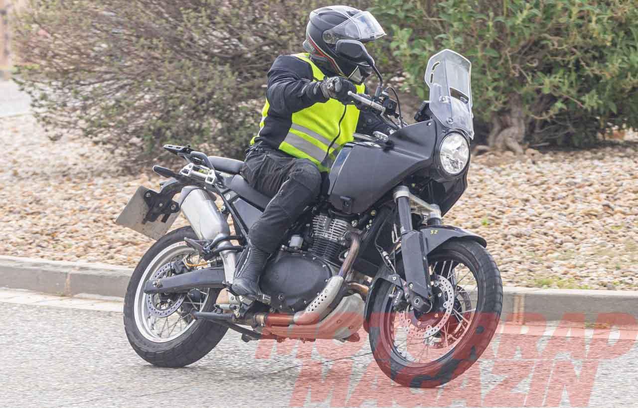 Royal Enfield Himalayan 750 Spied – EICMA 2025 Debut Expected
