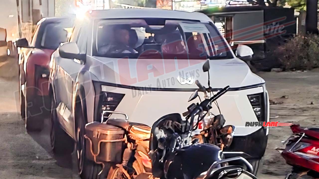 Mahindra BE 6 and XEV 9e Lower Variants Spied En Route Showrooms