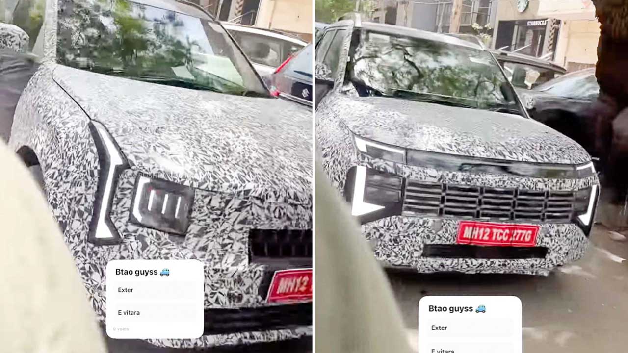 New Kia Seltos and Hyundai Venue Spied Together In Same Convoy