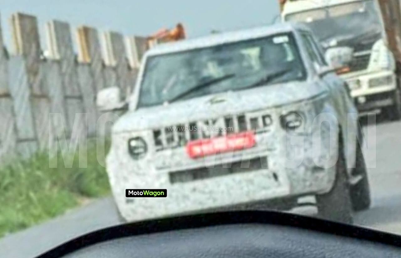 2026 Mahindra Bolero Spied For The First Time – New Tata Sierra Rival?