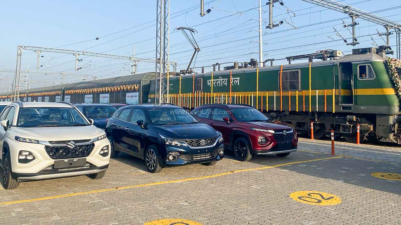 Maruti Suzuki Sets New Record: Over 5 Lakh Dispatched by Rail in FY 2024-25