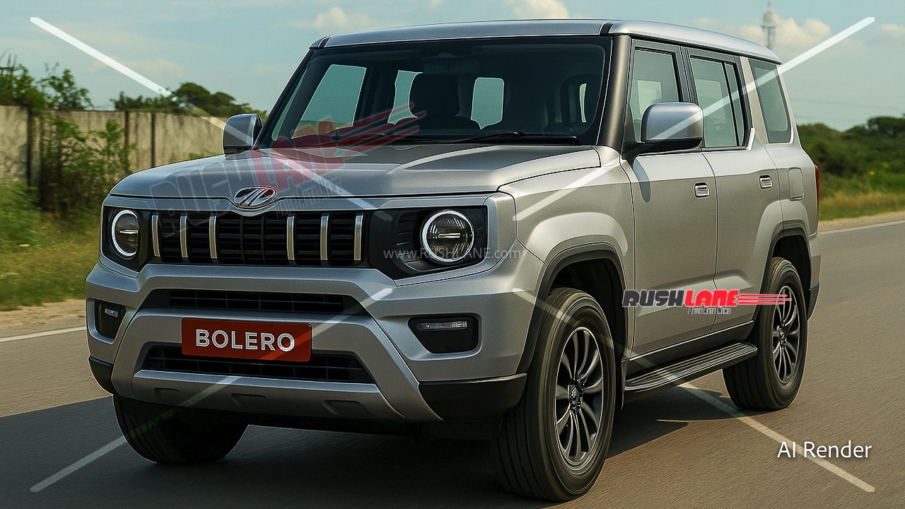 New Gen Mahindra Bolero AI Renders Based On Latest Spy Shots