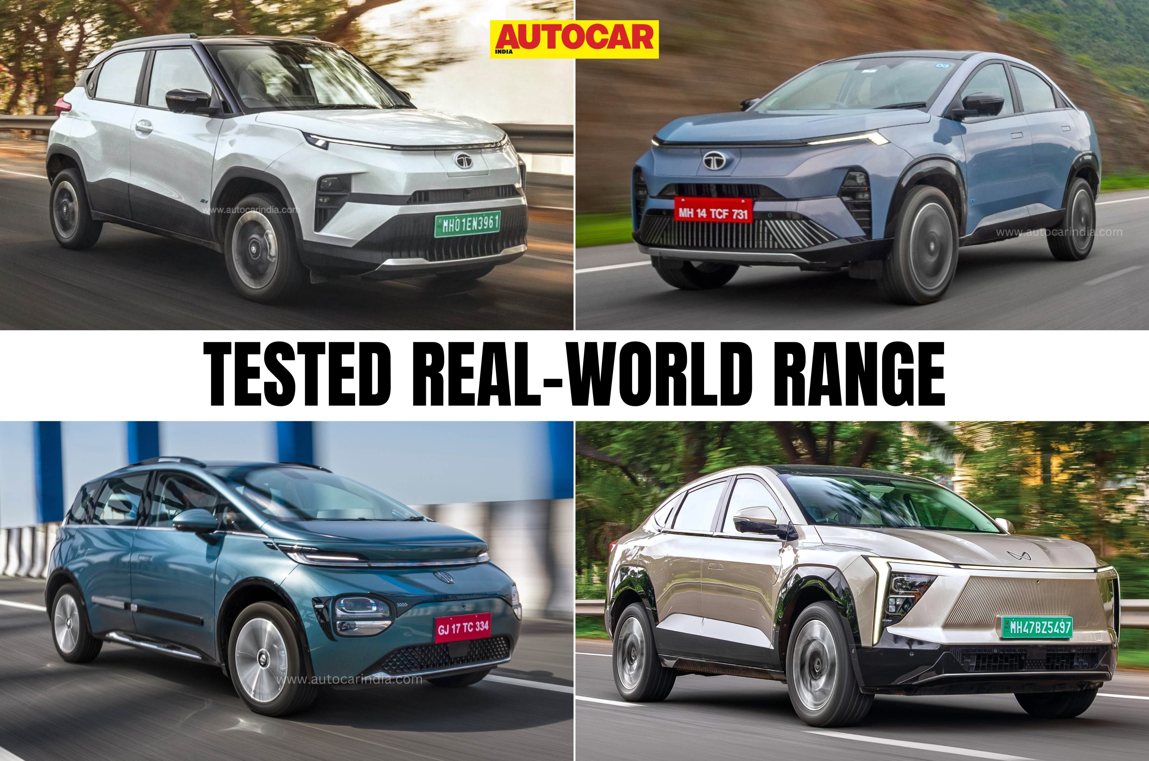 Every EV range tested by Autocar India