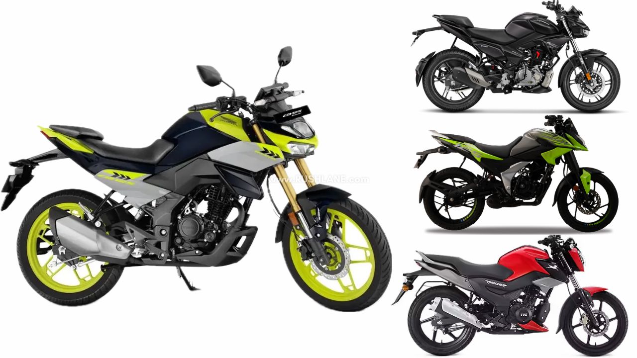 Honda CB125 Hornet vs Xtreme 125R, Pulsar N125, Raider 125