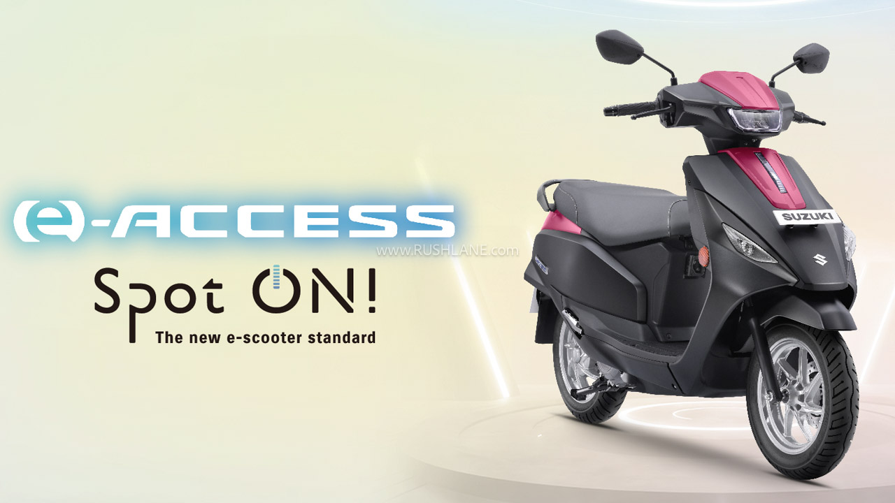 Suzuki e-Access Could Launch Next Month Rivaling Activa e, Ola, Chetak, iQube