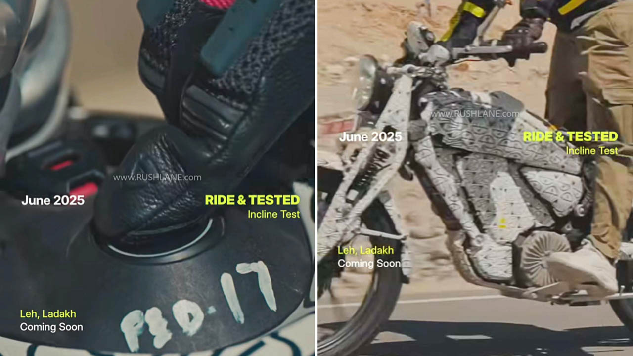 Royal Enfield Electric Cruiser Incline Test Teased – Coming Soon