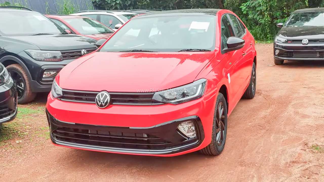 Volkswagen Virtus Flash Red Reach Showrooms – New Colour, Details
