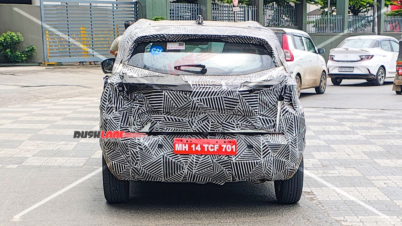 Tata Punch Facelift Spied With Altroz Like Rear LED Light – 360 Camera