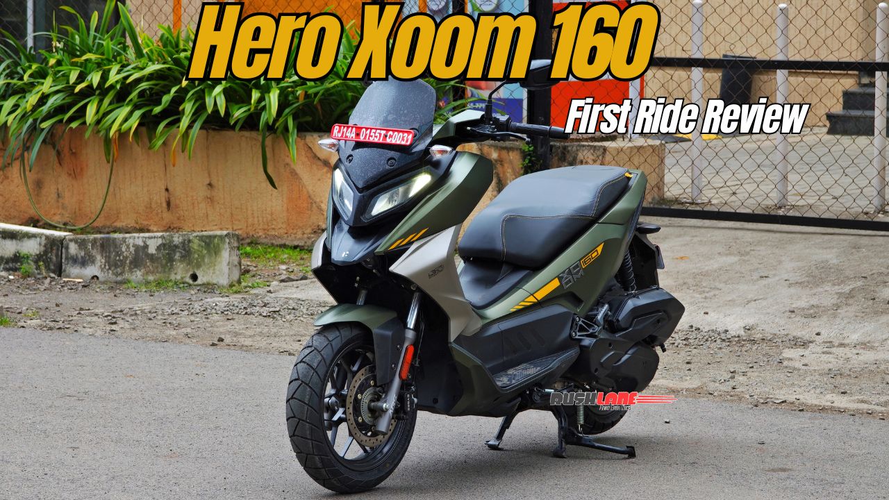 Hero Xoom 160 First Ride Review – India’s Most Desirable Scooter?