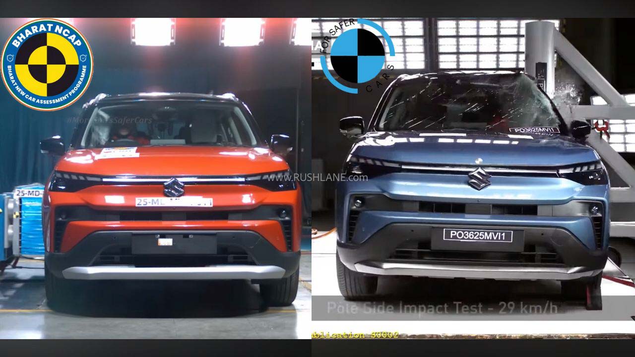 Maruti Suzuki Victoris – Global NCAP Vs Bharat NCAP Ratings Compared