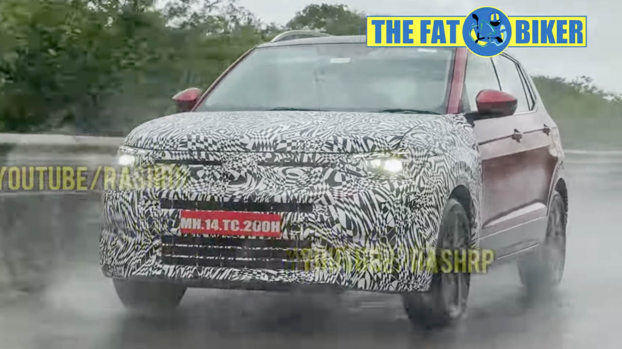 2025 Volkswagen Taigun Facelift Spied Testing – New Details