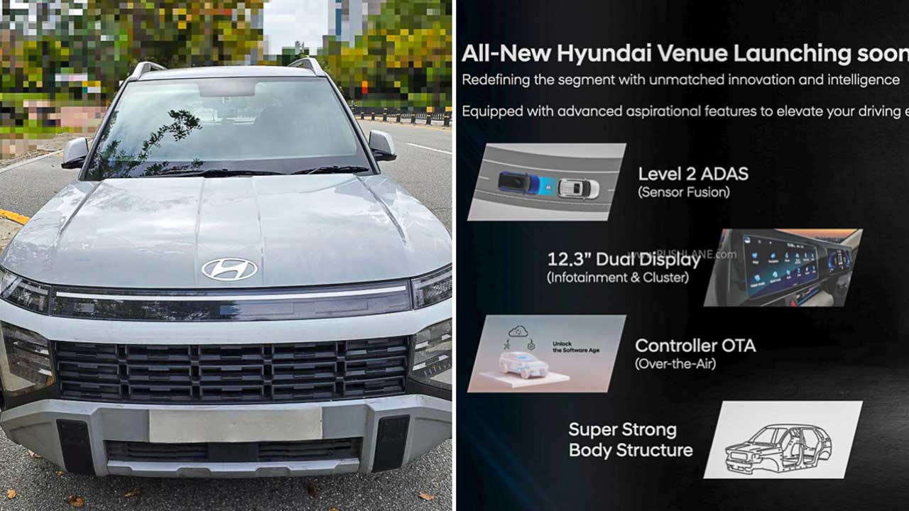 2026 Hyundai Venue SUV Level-2 ADAS, Dual 12.3″ Screens Confirmed