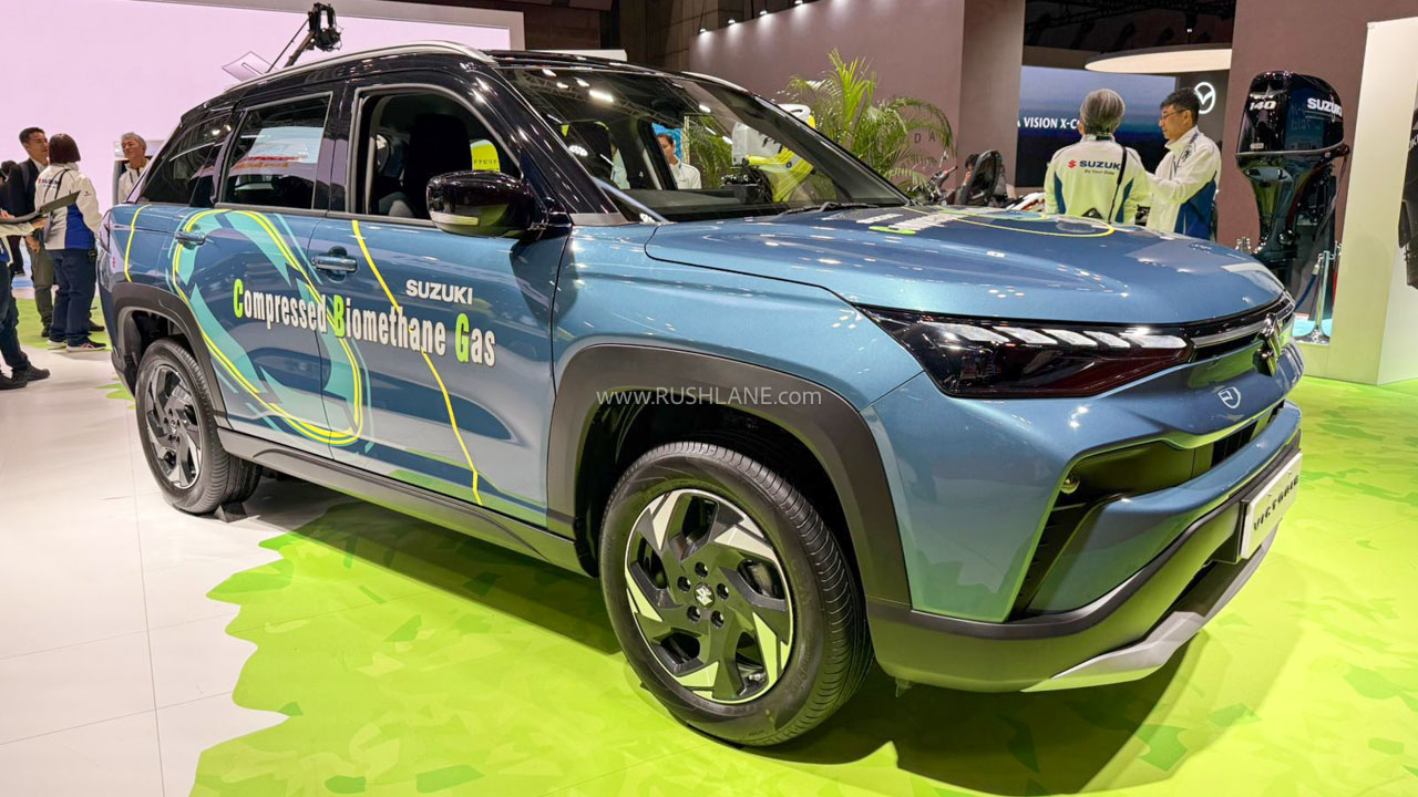 Suzuki Victoris CBG (Biomethane) Variant Revealed, Based On CNG