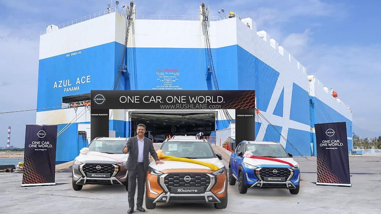 Nissan India Hits 1.2 Million Units Export Milestone – Magnite, Kicks, Sunny, Micra
