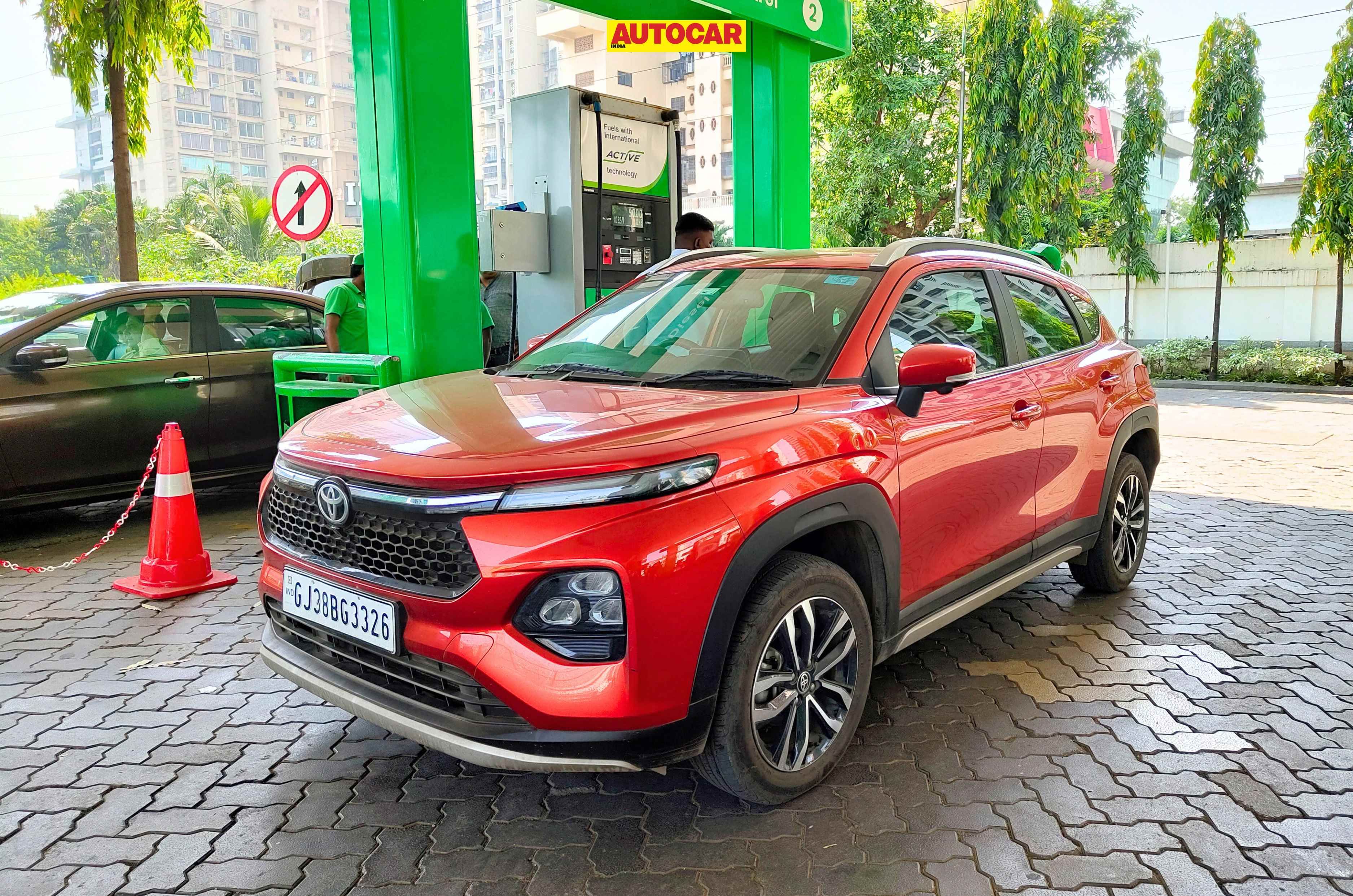 Toyota Taisor Turbo AT real world mileage