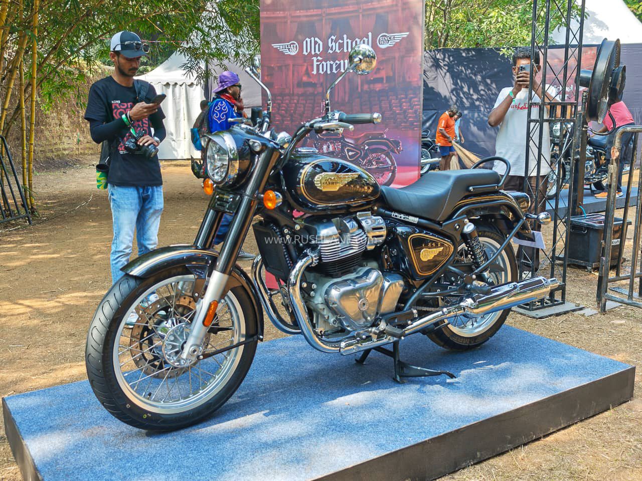Royal Enfield Bullet 650 Makes India Debut At Motoverse 2025