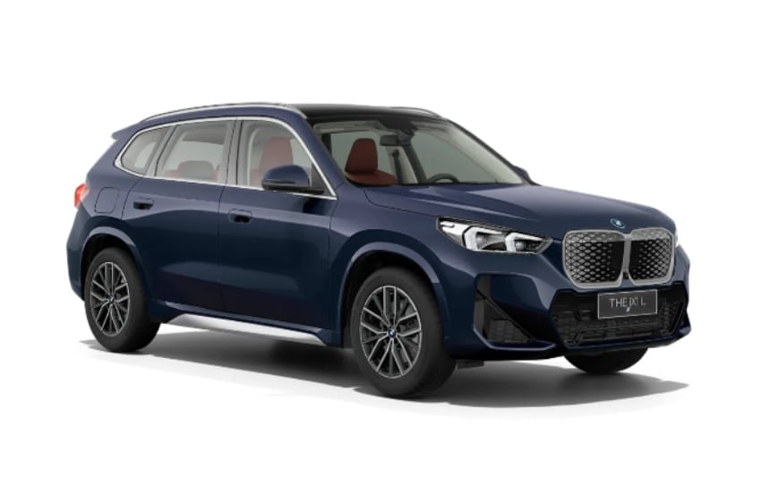 BMW iX LWB Night Dusk Blue colour