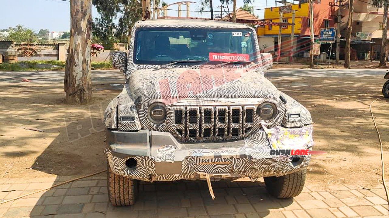 2026 Mahindra Thar Roxx Spied Testing
